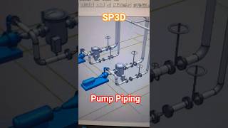 Pump Piping on SP3D Software #sp3d #piping #design #viralshorts #viralshortsvideo Pump Piping on SP3D Software #sp3d #piping #design #viralshorts #viralshortsvideo
