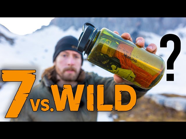 7 vs. Wild Flasche - Fits in a Bottle Challenge - Mein Wellness-Survival  Kit - YouTube