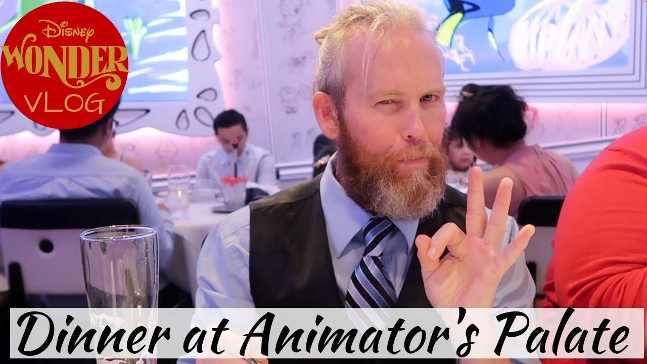 Disney Wonder | Dinner at Animator's Palate & Adult Comedy | Cruise Vlog