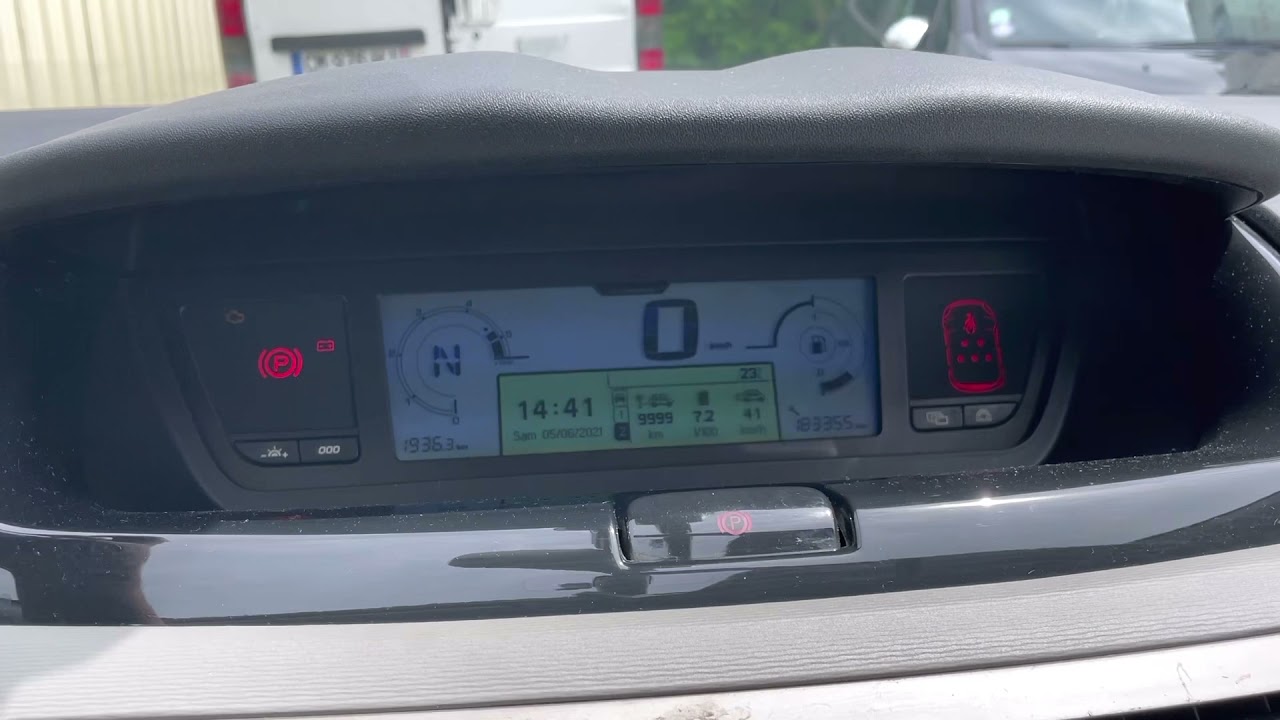 Remise à zéro indicateur de maintenance Citroën C4 YouTube