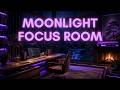 Moonlight Focus Room 🌙 Lo-fi R&B Mix | Smooth Chill Beats for Work & Study