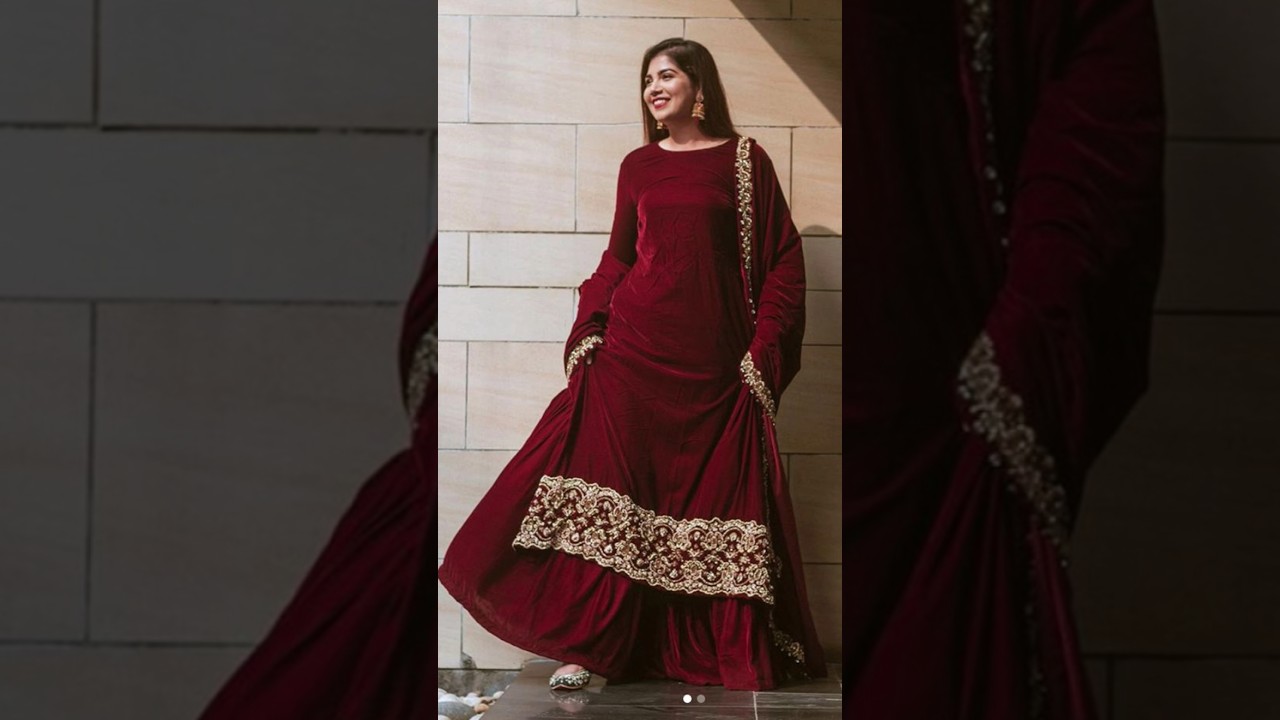 party bear velvet kurti 