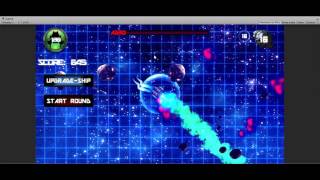 A little ship Game Unity3d c# agro test screenshot 1