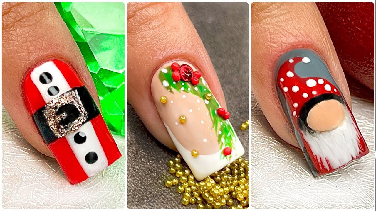 New Christmas Nail Polish Designs 💅🎁 Trendy Holiday Nail Art Ideas 🎄 ...