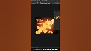 Photoshop Tutorial - Chips Packet Mockup #Shorts #photoshop #learning