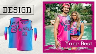 How We Design Custom Basketball Jerseys KXKShop Jersey Design Process
