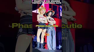 Asa & Pharita Rock Vietnam Leaf Hats On Stage