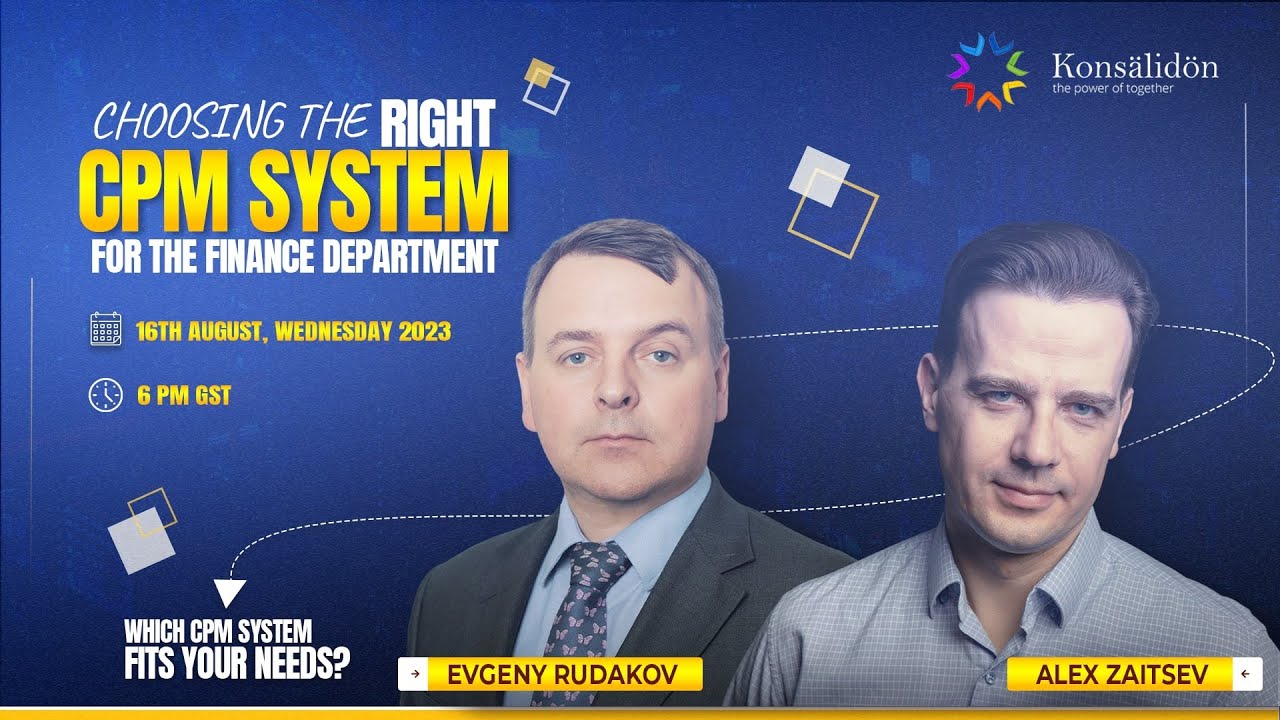 CPM Systems and selecting the Ideal Solution for your Finance Department