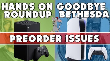 XBOX SERIES X HANDS ON IMPRESSIONS! Ps5 /Xbox Pre-order Issues! Bethesda Future Is Exclusive?