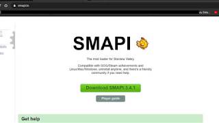 Stardew Valley mod yükleme(smapi, look up anything, npc map locations)