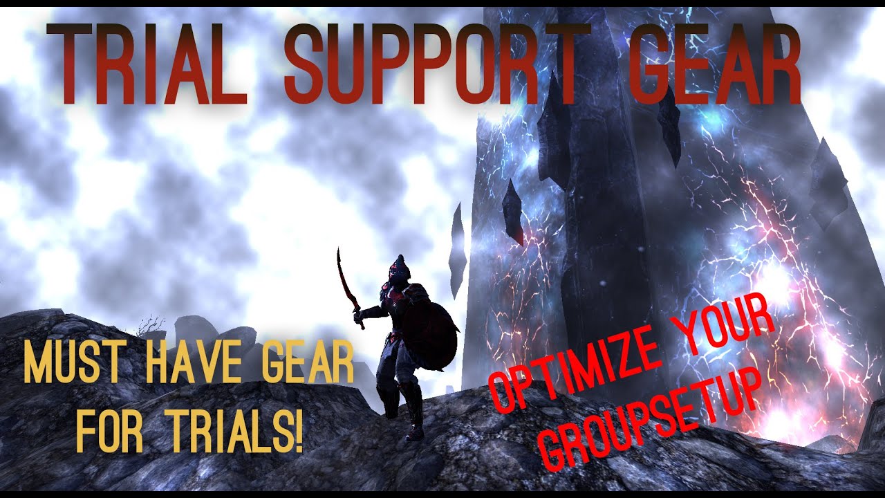 ESO Trial Support Gear Must have Gear for Trials! YouTube