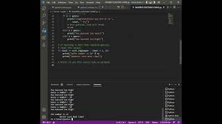 NUMBER GUESSING GAME  Using Visual Studio Code screenshot 4