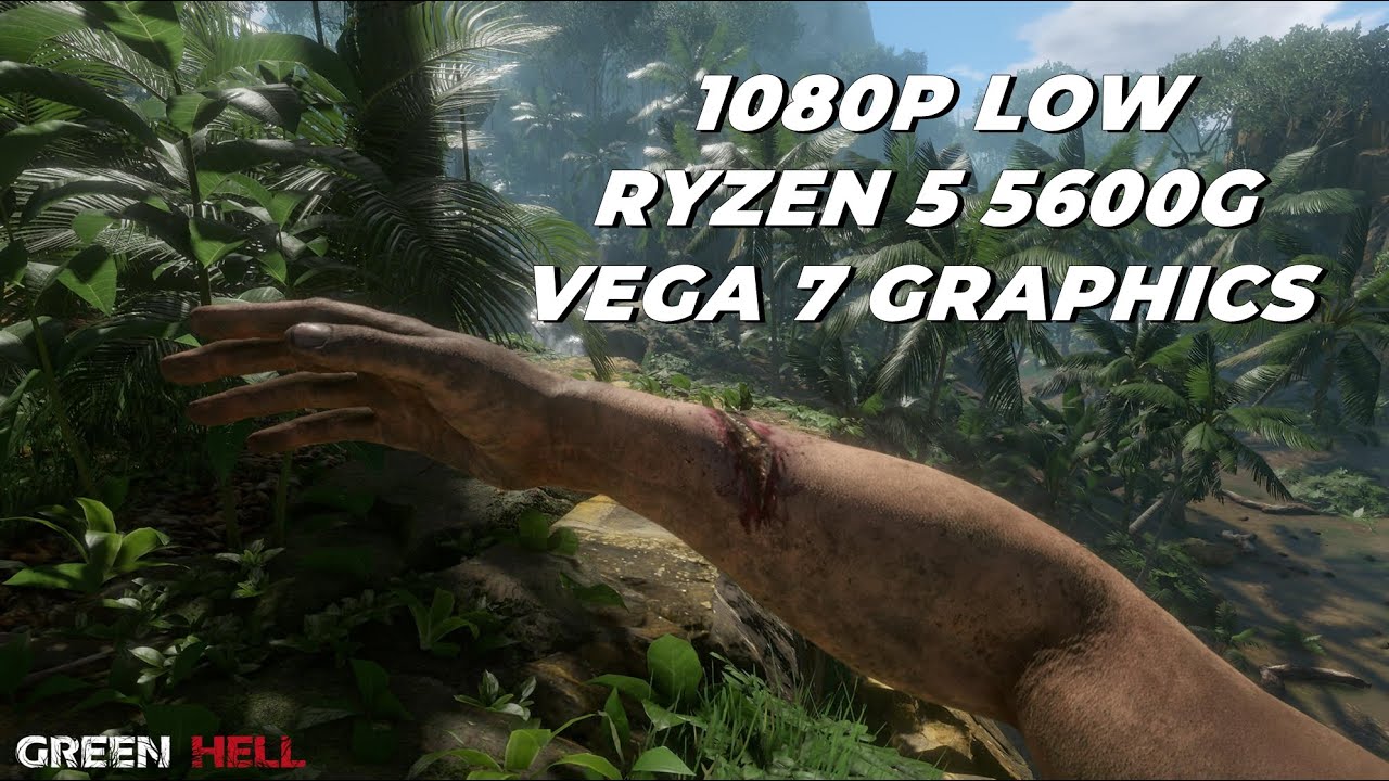 HORIZON ZERO DAWN / RYZEN 5 5600G / VEGA 7 GRAPHICS / TESTING IN 1080P LOW  ! 