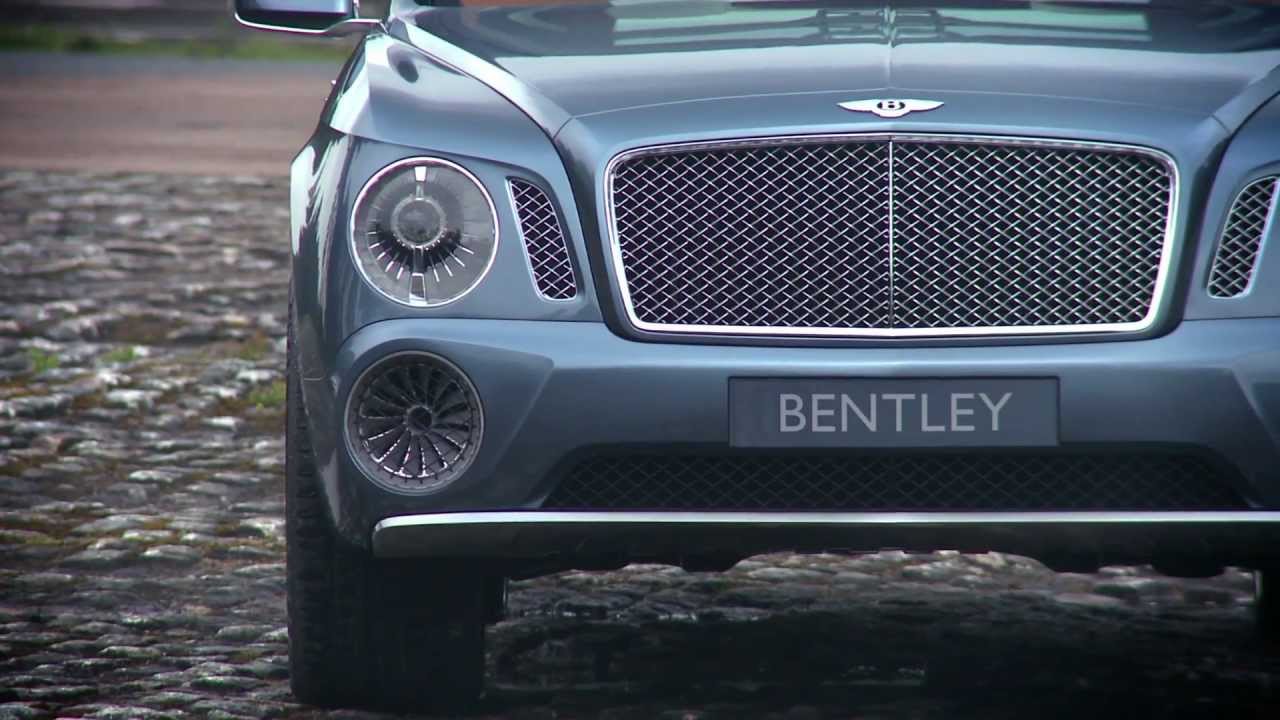 ベントレー、SUVコンセプト「EXP 9F」の動画と画像を公開｜Bentley