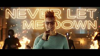 Never Let Me Down, Depeche Mode Cover/Remix - Unreal Engine 5 - MetaHuman.