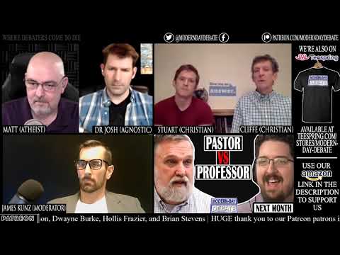 Modern Day Debate - Stuart & Cliffe Knechtle - Dr. Josh & Matt Dillahunty