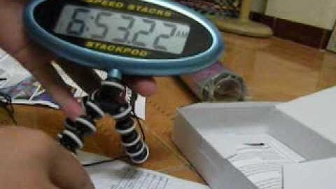 Unbox timer & Stackpod display