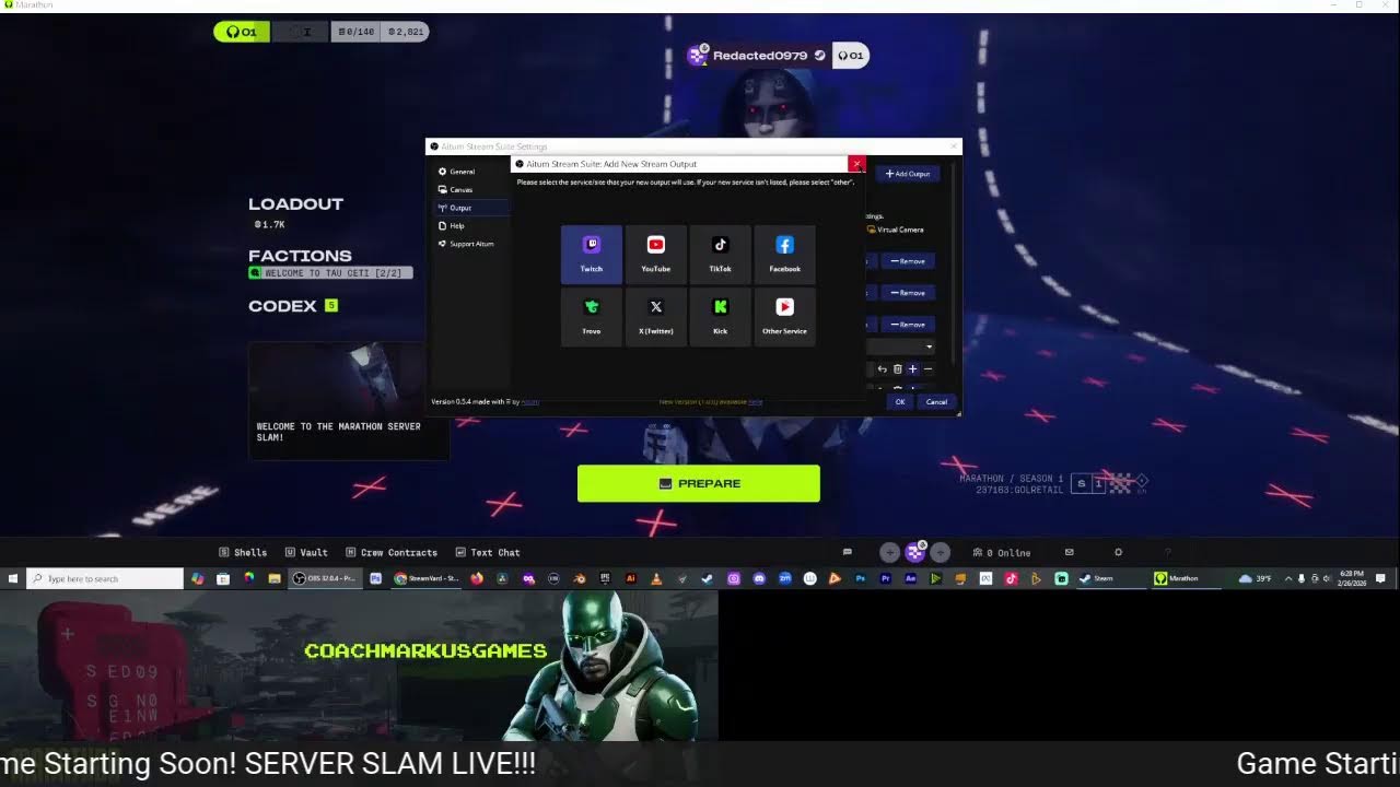 Marathon Server Slam