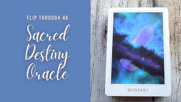 Sacred Destiny Oracle Flip Through 4K #flipthrough #oracle #magik