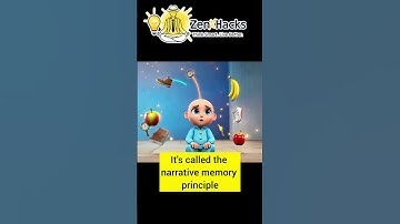 Stop Memorizing! Start Storytelling! Your Brain Loves It ! #ZenXHacks #motivation #animation
