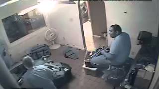 scuba tank explosion in house