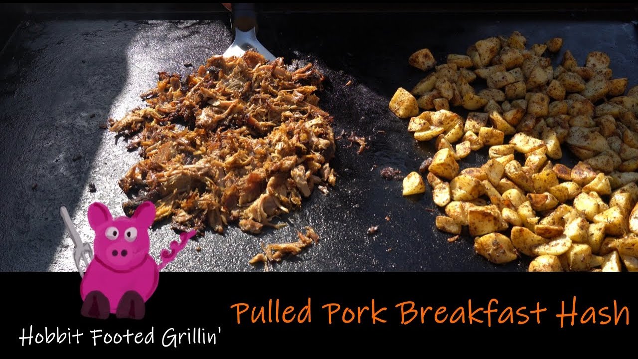 Finger Licken' Good Pulled Pork Breakfast Hash