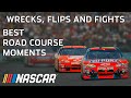 Wrecks, flips and fights : NASCAR's best road course moments | Best of NASCAR