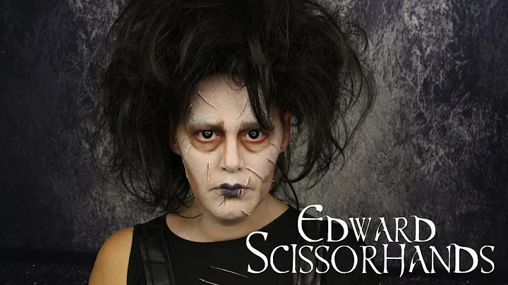 Edward Scissorhands Special Effects Makeup Tutorial | FX Makeup Tutorial | Mouldlife Sculpt Gel