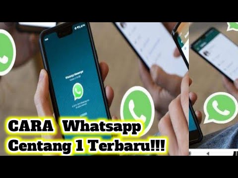 CARA MEMBUAT WA CENTANG 1 TAPI ONLINE - YouTube