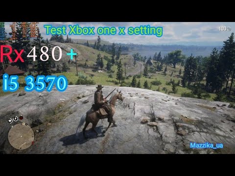 Red Dead Test | X box One X Settings | RX 480 4GB | I5 3570 - YouTube