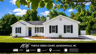 106 Turtle Creek Ct., Jacksonville NC