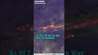 WATCH: Satellite Shows Explosion Of Largest Fire In Texas History (Smokehouse Creek Fire)