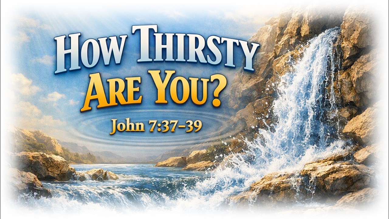 How Thirsty Are You? John 7:37-39