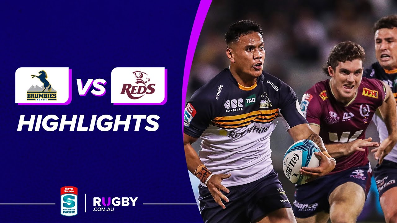 2022 Super Rugby Pacific Round 5 Brumbies v Queensland Reds