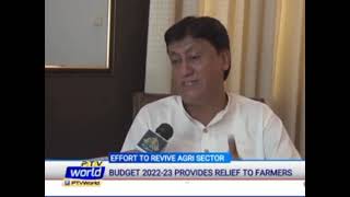 I Did Interview Of Agriculturist Mr. Ghulam Sarwer Panware On Aired On Ptv World In English.