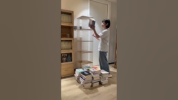 Rotating bookself #shorts #ytshorts #experiment
