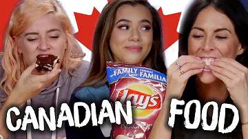 Trying Canadian Snacks w/ ADELAINE MORIN (Cheat Day)