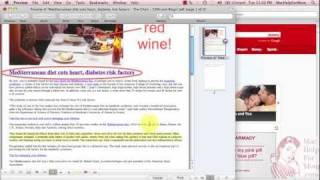 How to annotate a printout or PDF in Preview