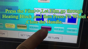 Flow WRAPPING MACHINE ,PILLOW PACKAGING MACHINE,Film Installing and Color Mark Follow up cut Setting