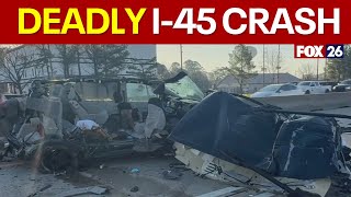 I-45 crash kills 3, injures 4 others
