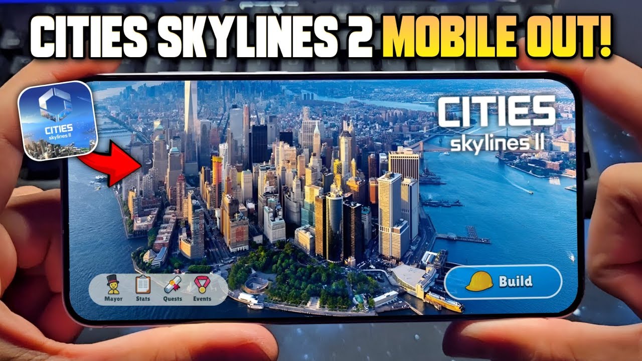 🚀 CITIES SKYLINES 2 MOBILE VERSION! (Android/iOS) - Offline Cities