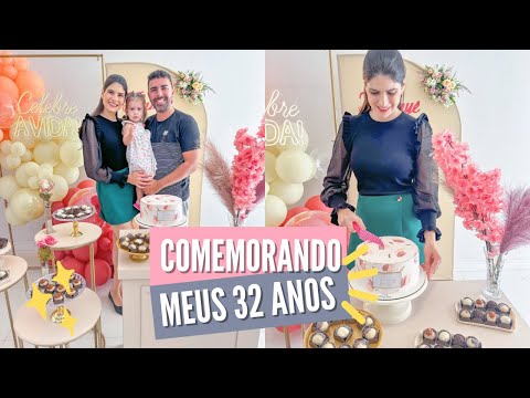 COMEMORANDO MEU ANIVERSÁRIO ✨ 32 ANOS! - Thamyê Baseggio