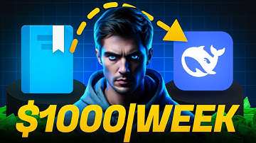 How to Make $1000/Week with Deepseek and Google Books (Make Money Online 2025)