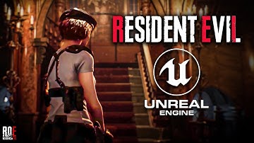 RESIDENT EVIL 1: REMAKE || UNREAL ENGINE 5 | GAMEPLAY & TRAILER (4K) | Fan Game