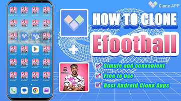 How to clone eFootball 2025 Mobile🔥｜efootball clone app🔥