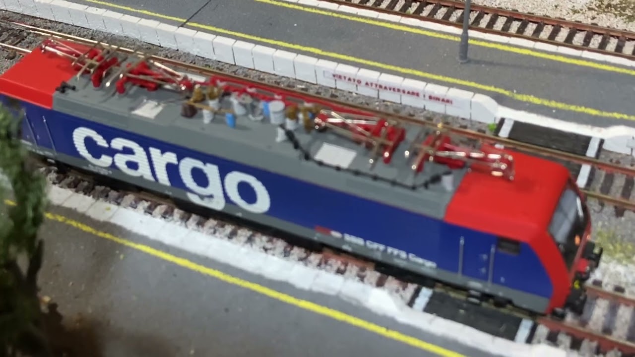 Locomotiva RE 474 cargo dcc 1:87 h0