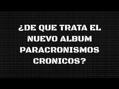 PARACRONISMOS CRONICOS - DARIO DE P.U.L.S.I.O.N responde algunas preguntas