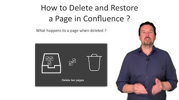 How to to Delete and Restore Pages in Confluence