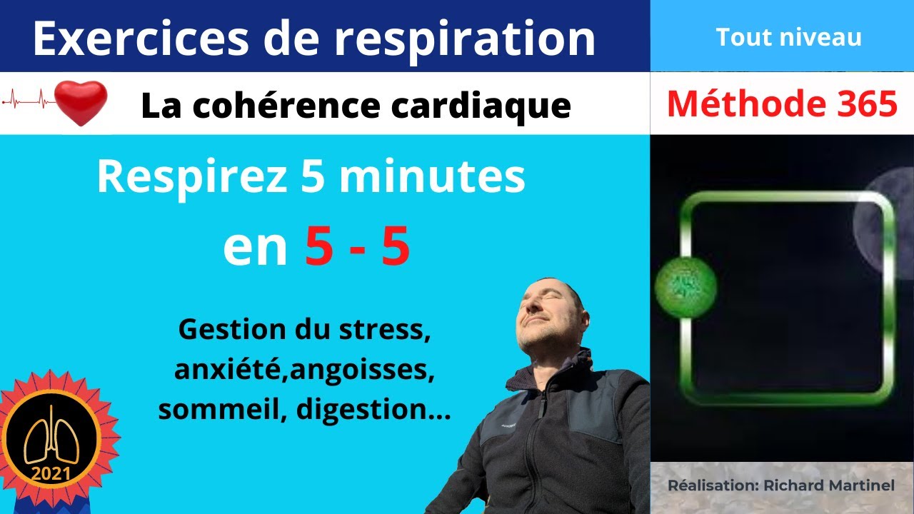 Cohérence cardiaque (cardiac coherence) - bruit de la mer - 6