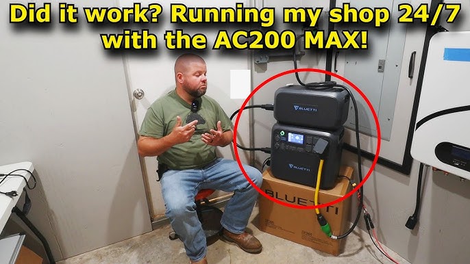 30A RV Power?! (Bluetti AC200MAX Power Station & 200W Solar) 